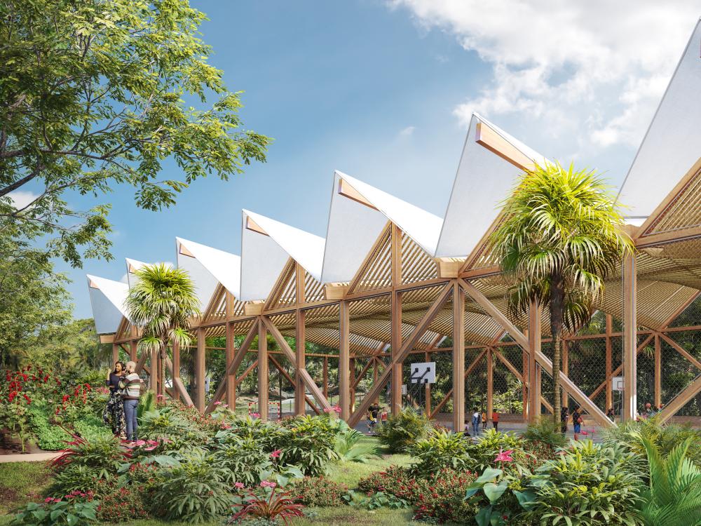 Restructuration et extension du collège Ylangs Ylangs - Mayotte
