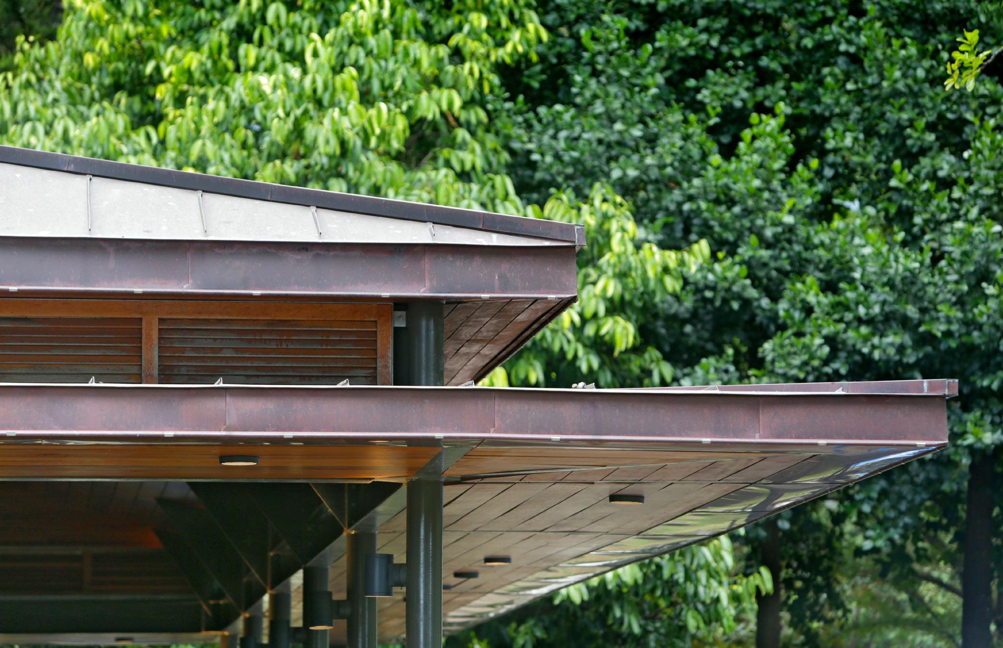 Un pavillon au jardin de l'État