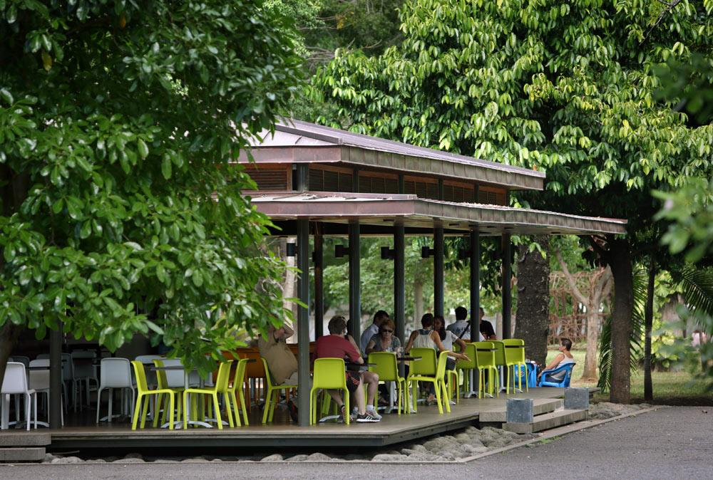 Un pavillon au jardin de l'État