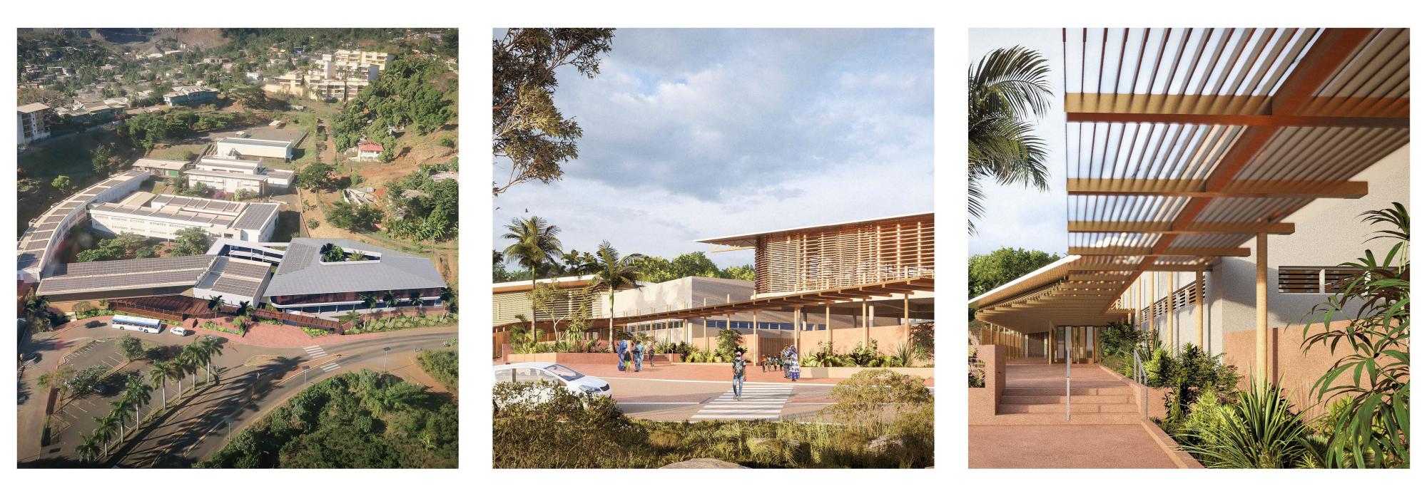 Satellite de restauration du Collège de Koungou - Mayotte