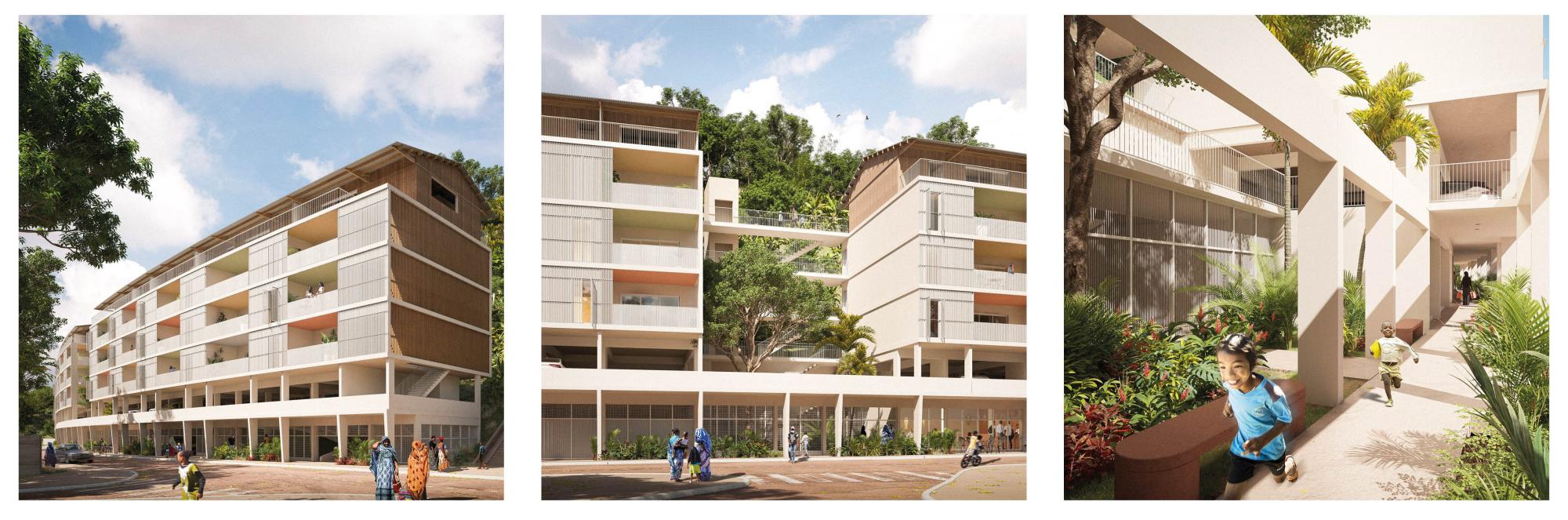 Logements sociaux à Doujani - Mayotte