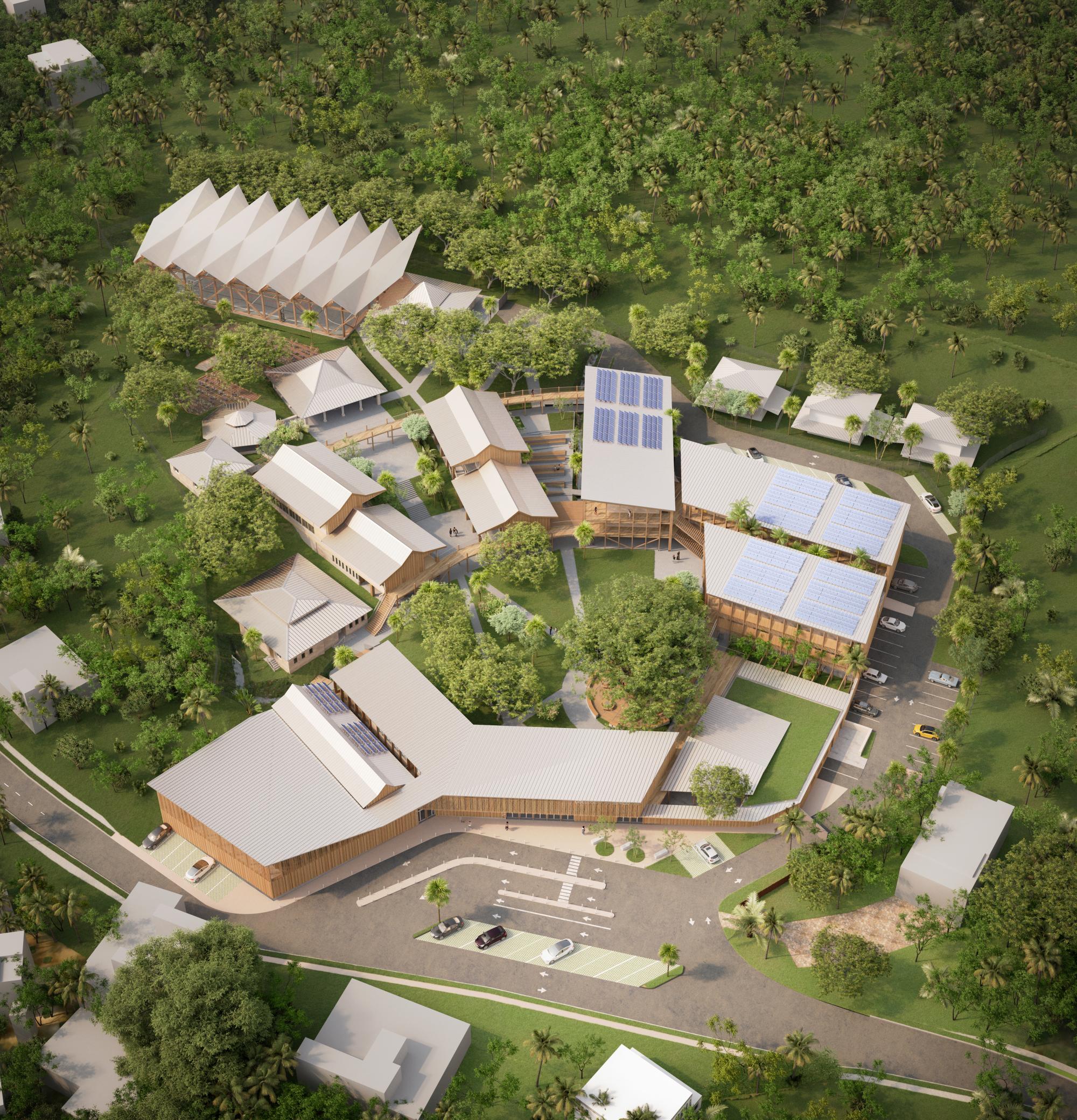 Restructuration et extension du collège Ylangs Ylangs - Mayotte